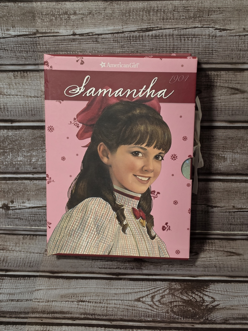 American Girl Samantha Story Book Box Set With Game
